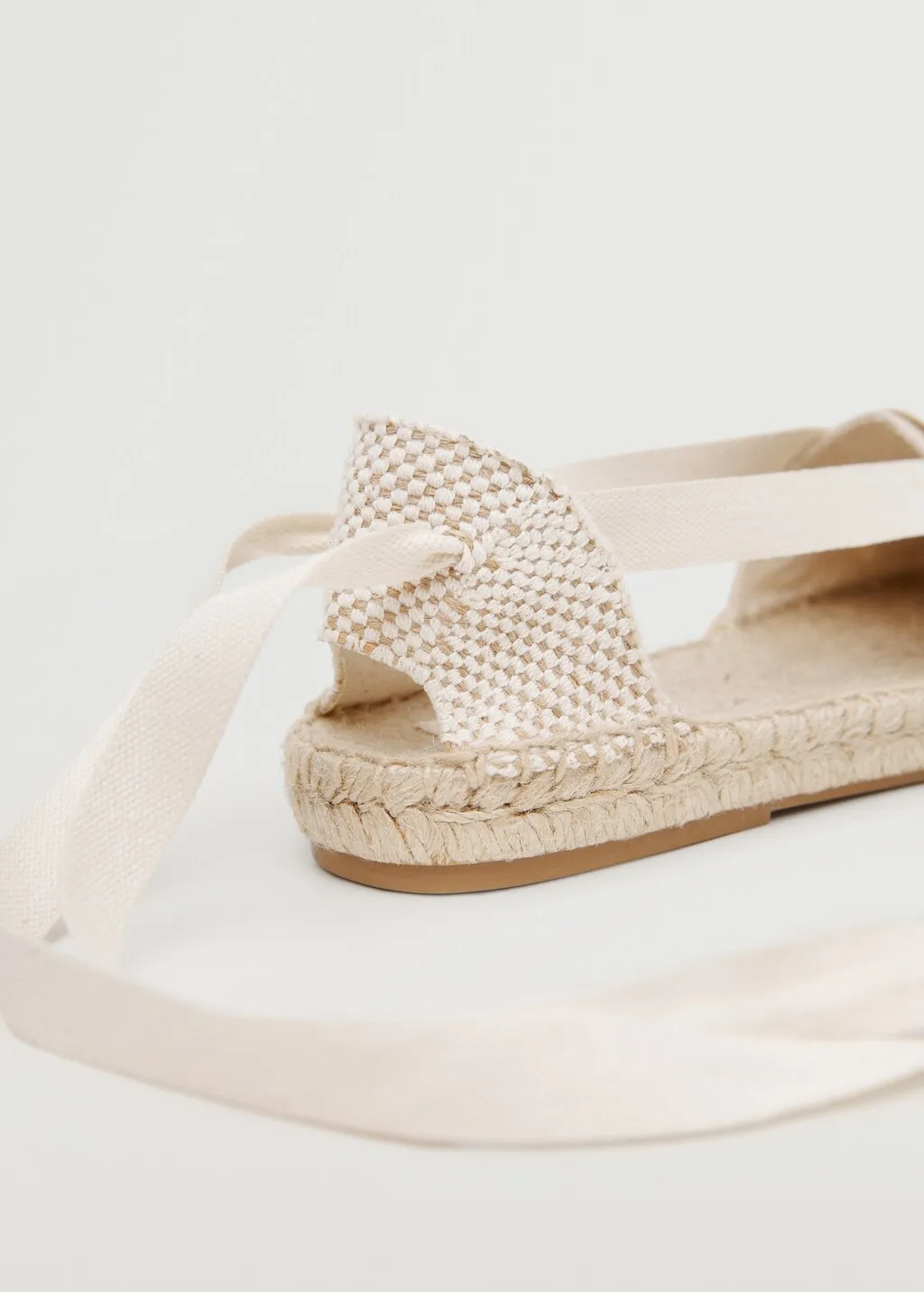 Espadrillas lino fasce