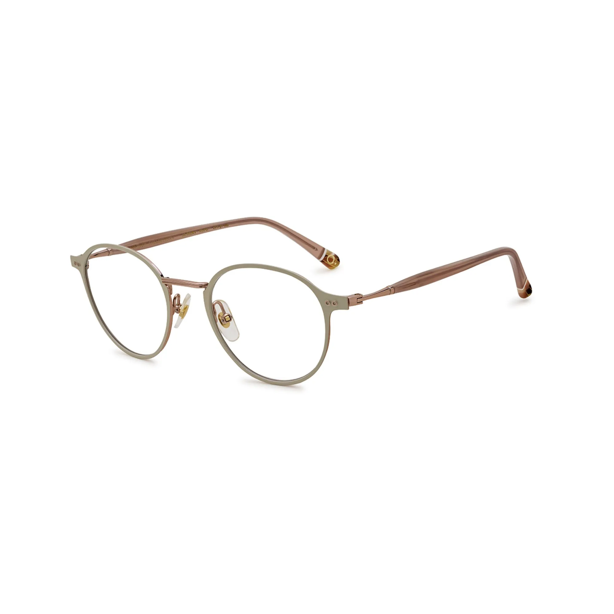   Etnia Barcelona SA RIERA - WHPG Oro Bianco/rosa | Occhiale Da Vista Unisex 