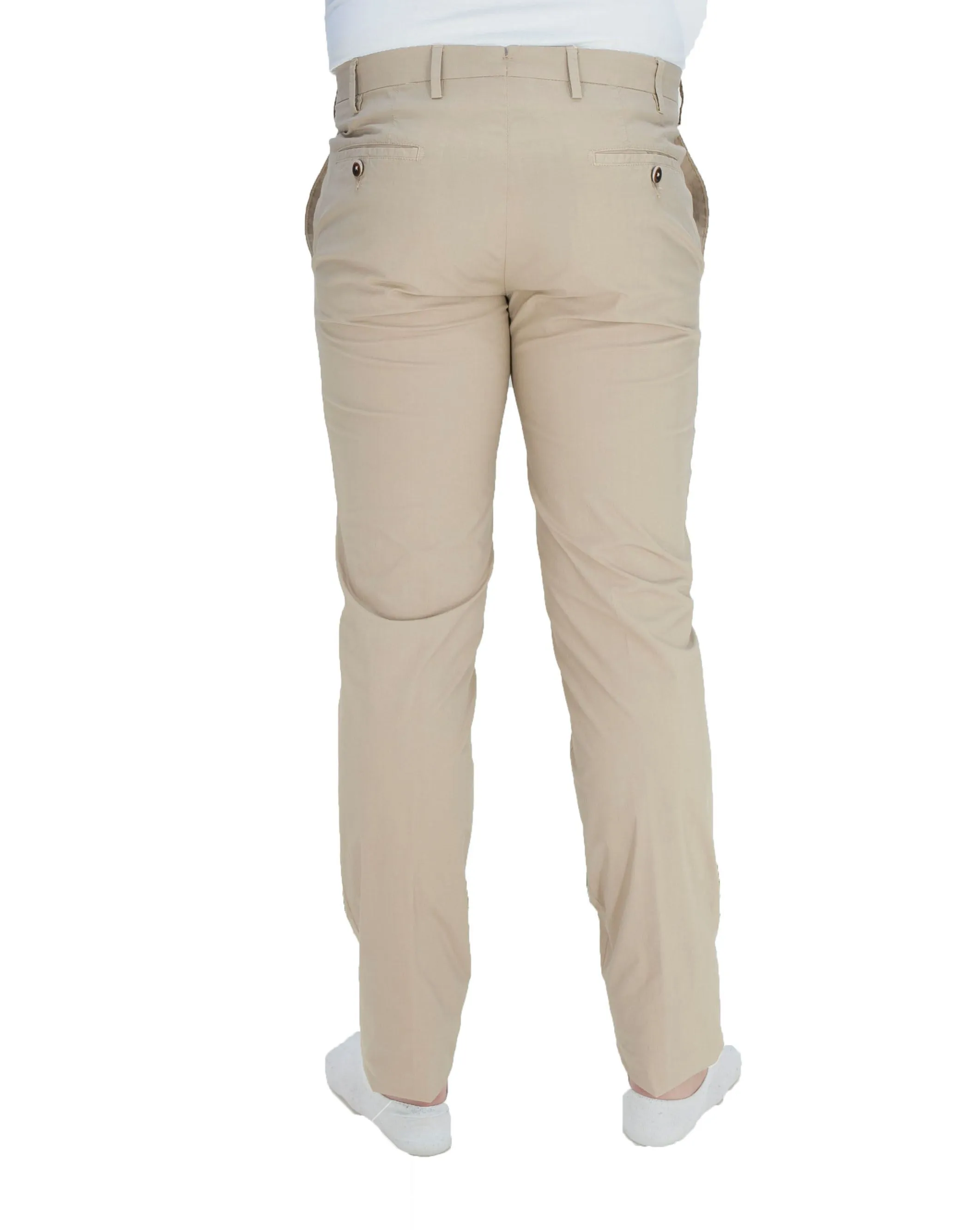F Studio  Pantalone beige poplin cotone estivo     