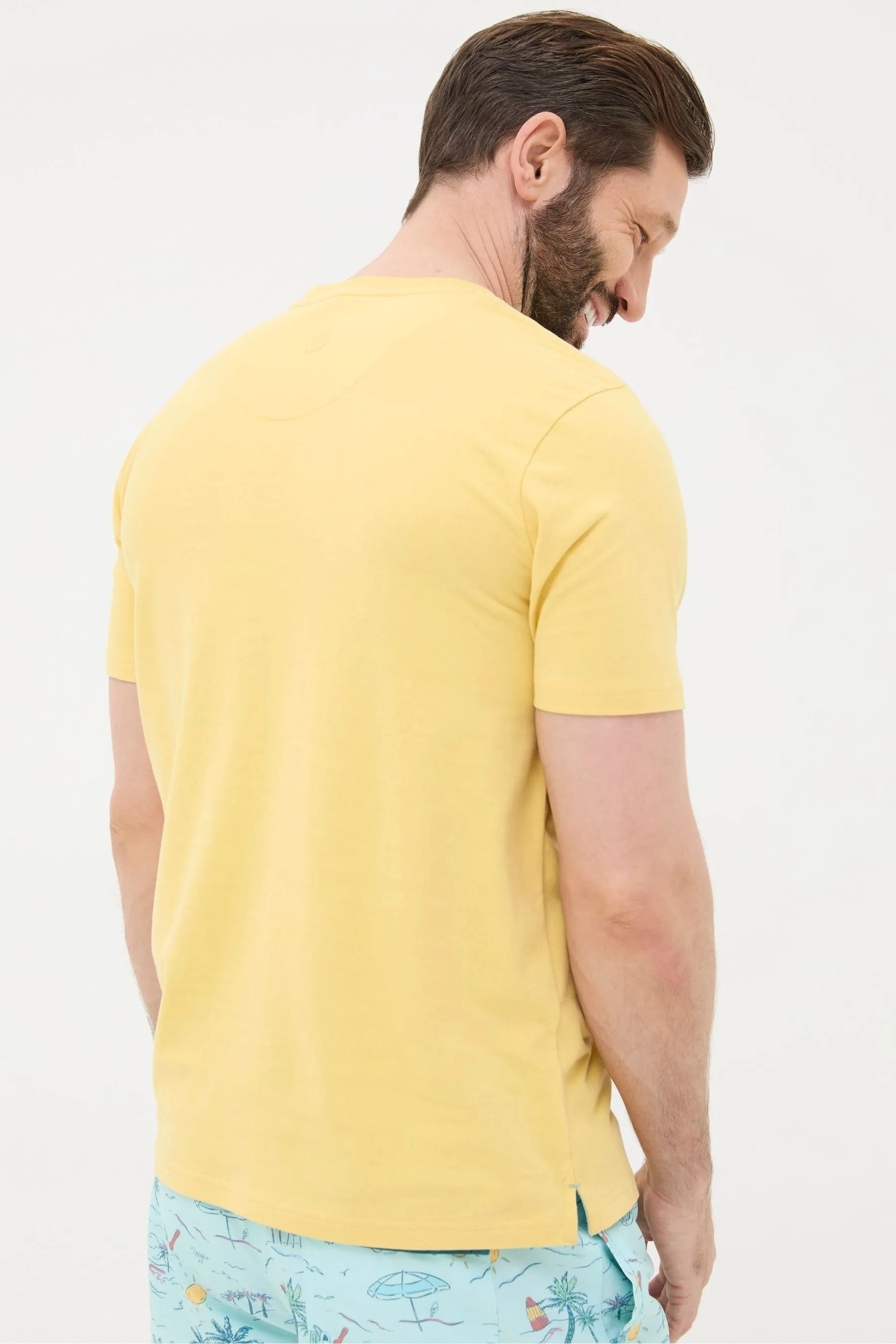 FatFace - T-shirt con A righe sul petto