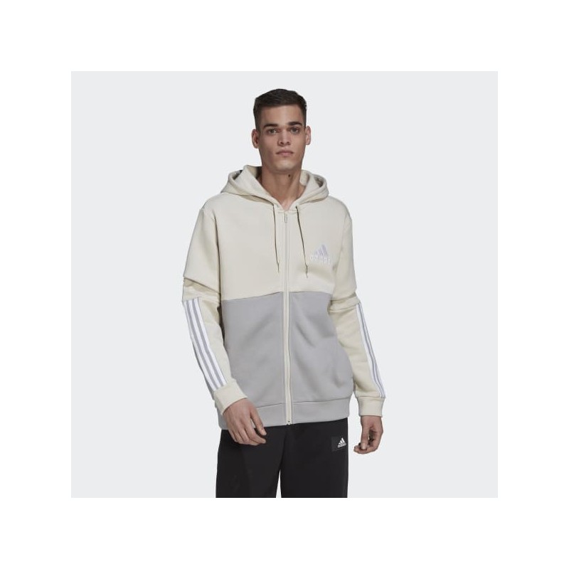 Felpa Adidas Colorblock Fullzip Uomo
