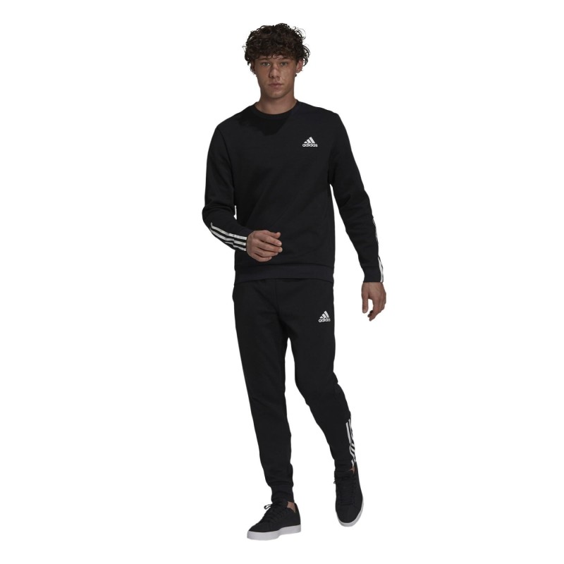 Felpa Adidas Essentials Matte-Cut 3-Stripes
