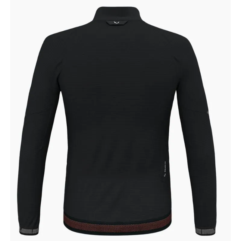 Felpa da trekking Salewa PEDROC PL 2 JACKET (Black out) Uomo
