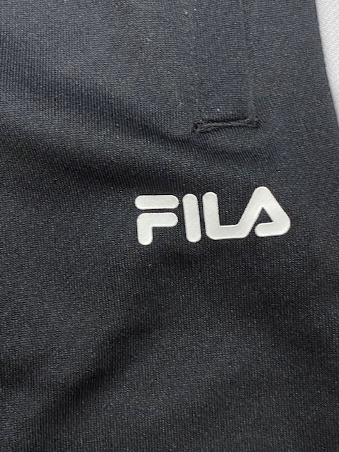 Fila men's sports trousers Dash Track 689023 B426 black white orange