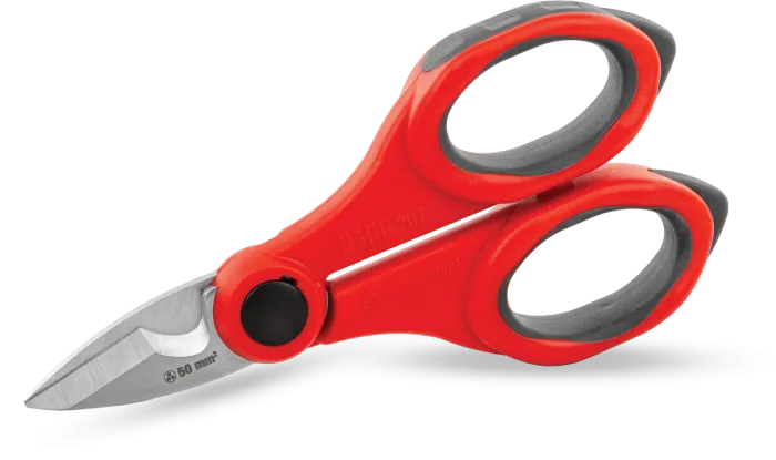 Forbice per elettricista Usag 207 D con lame acciaio inox