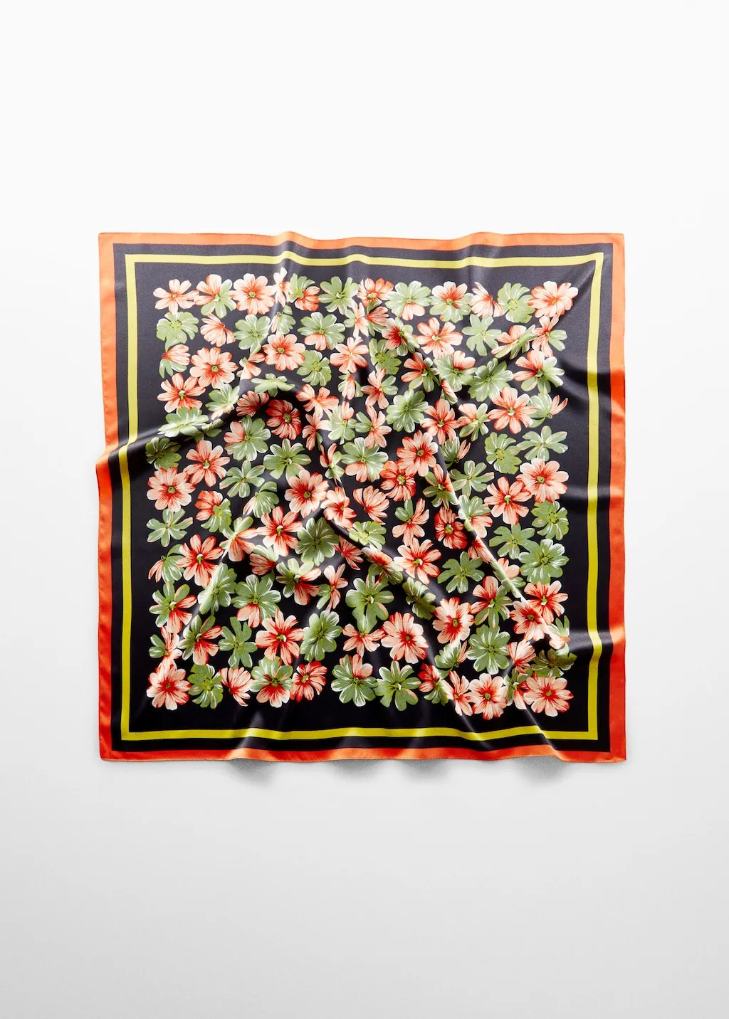 Foulard stampa floreale