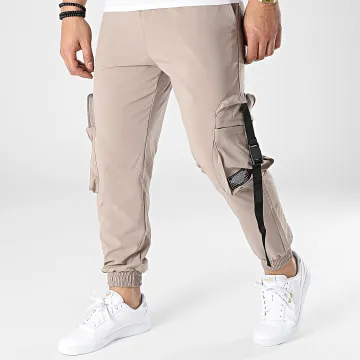 G22-638 Pantaloni Cargo Taupe