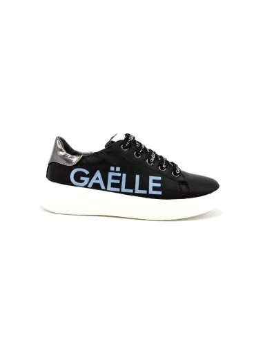 Gaelle Paris Sneaker logata in pelle  