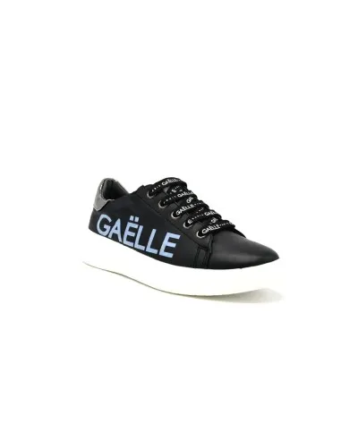 Gaelle Paris Sneaker logata in pelle  