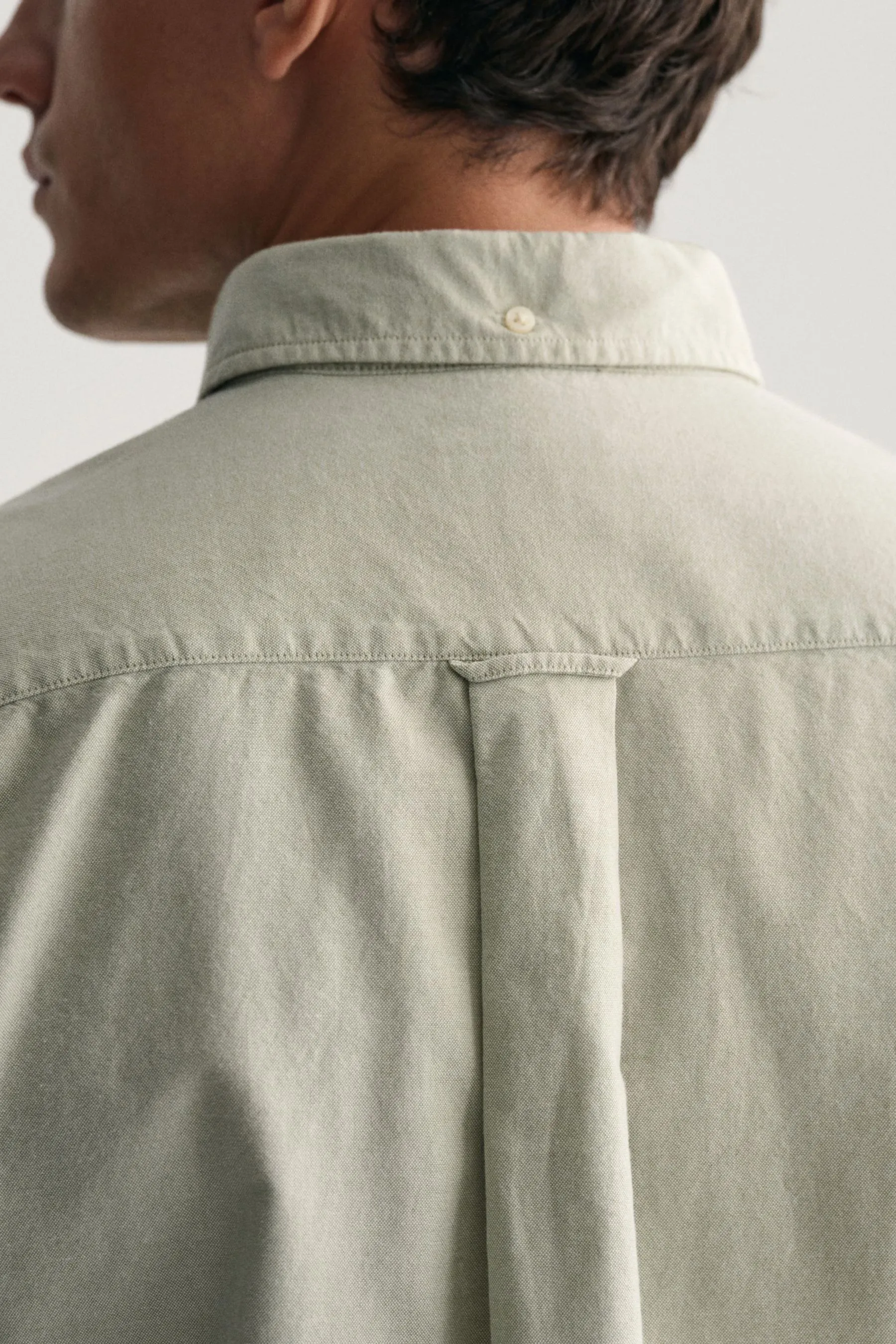 GANT regular  - Camicia con Oxford Manica corta vestibilità classica