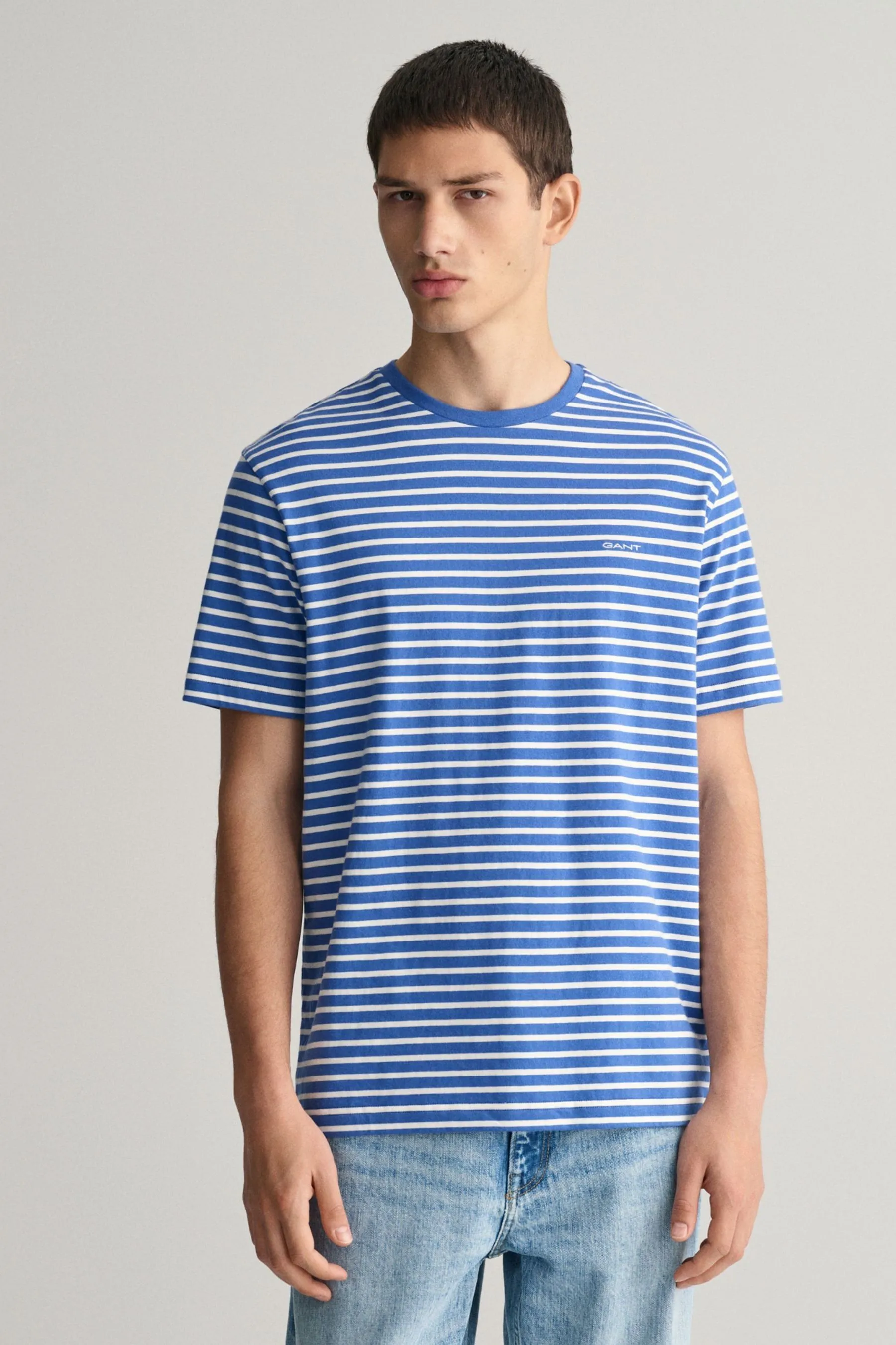 GANT - T-shirt in cotone a righe