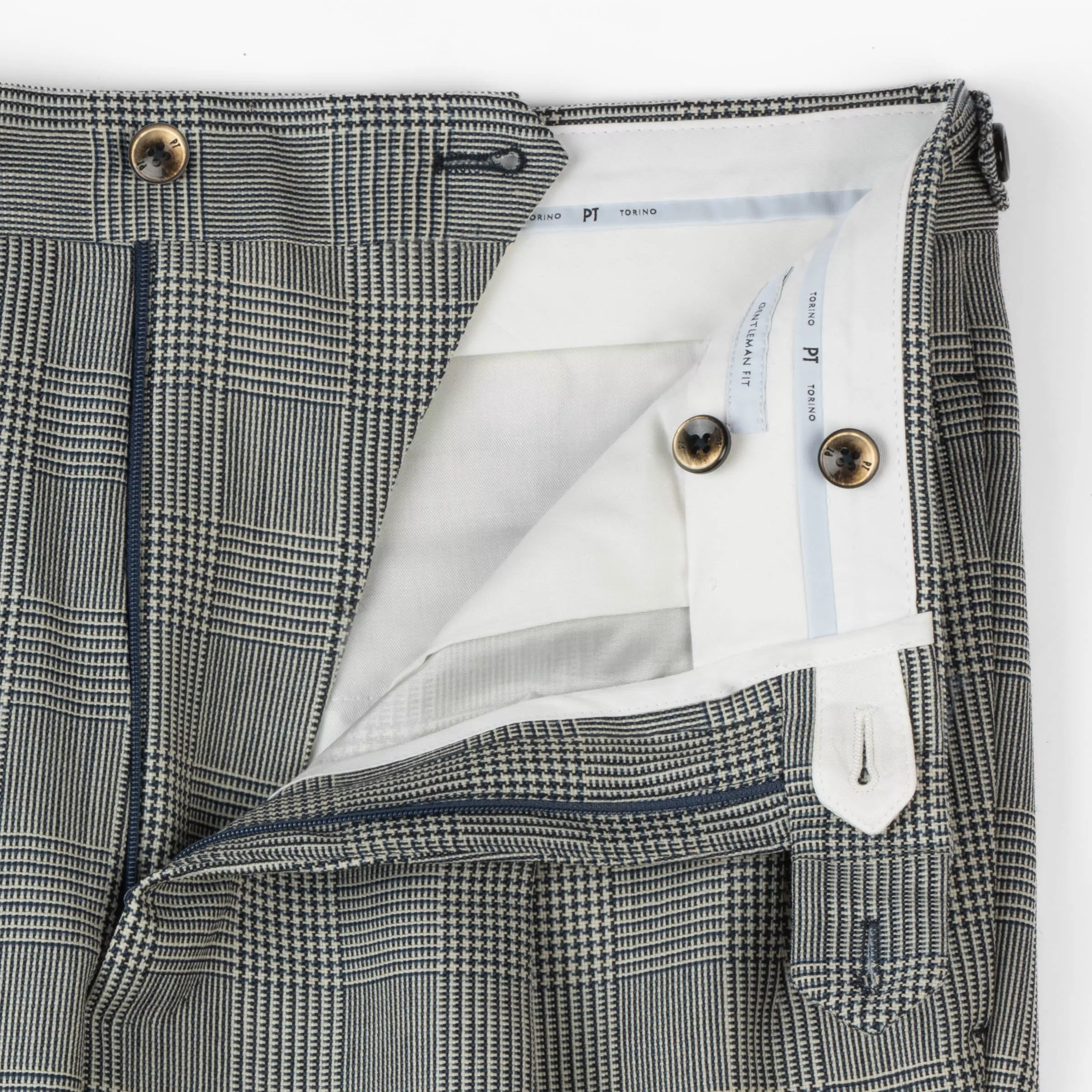 Gentleman fit wool pants