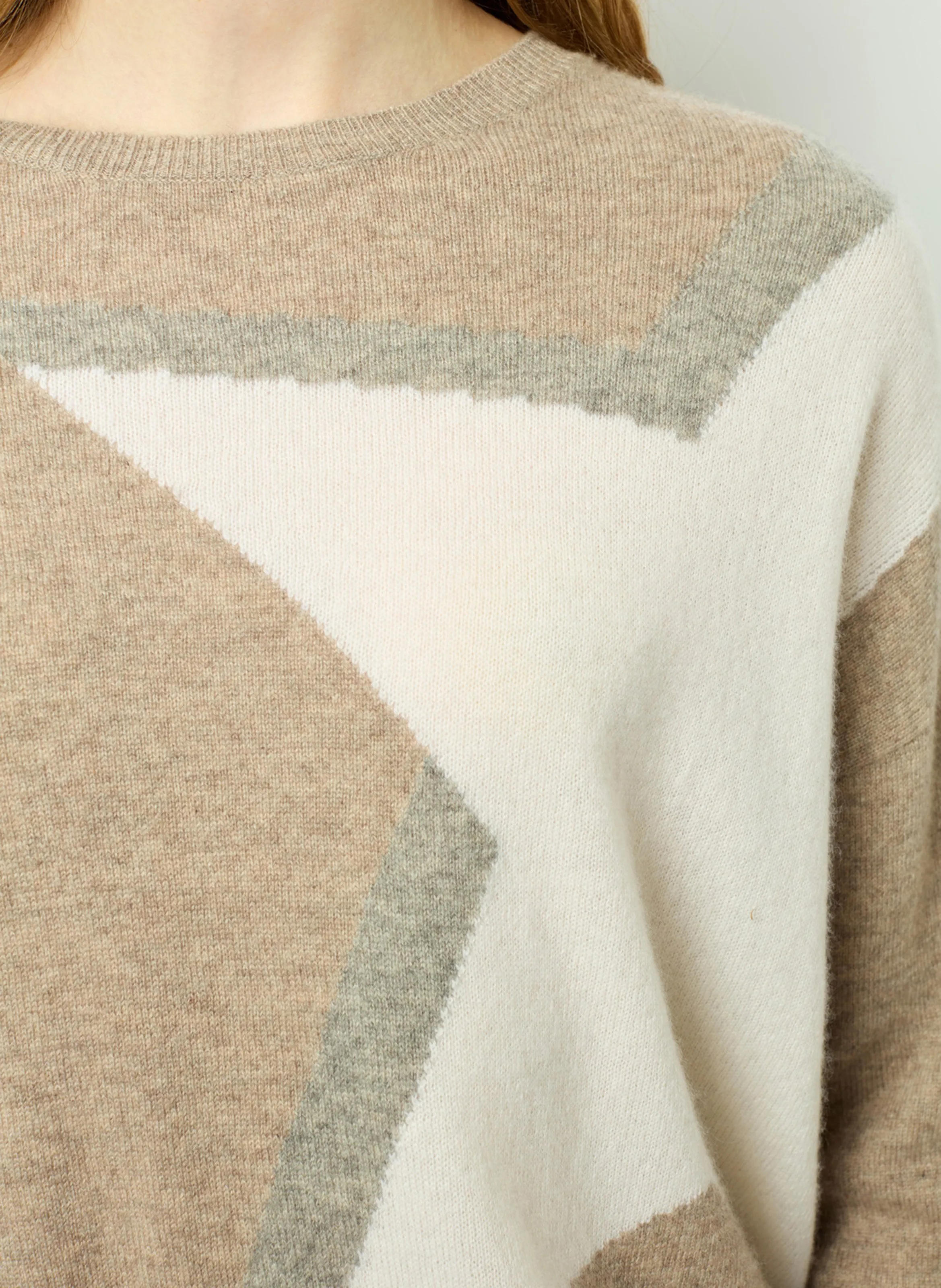  GERARD DAREL   JANELA - Maglione a girocollo in cachemire | Beige