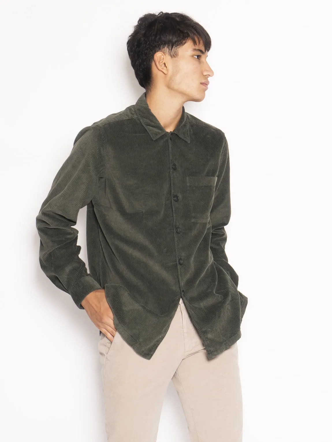 Giacca Camicia Heritage Verde
