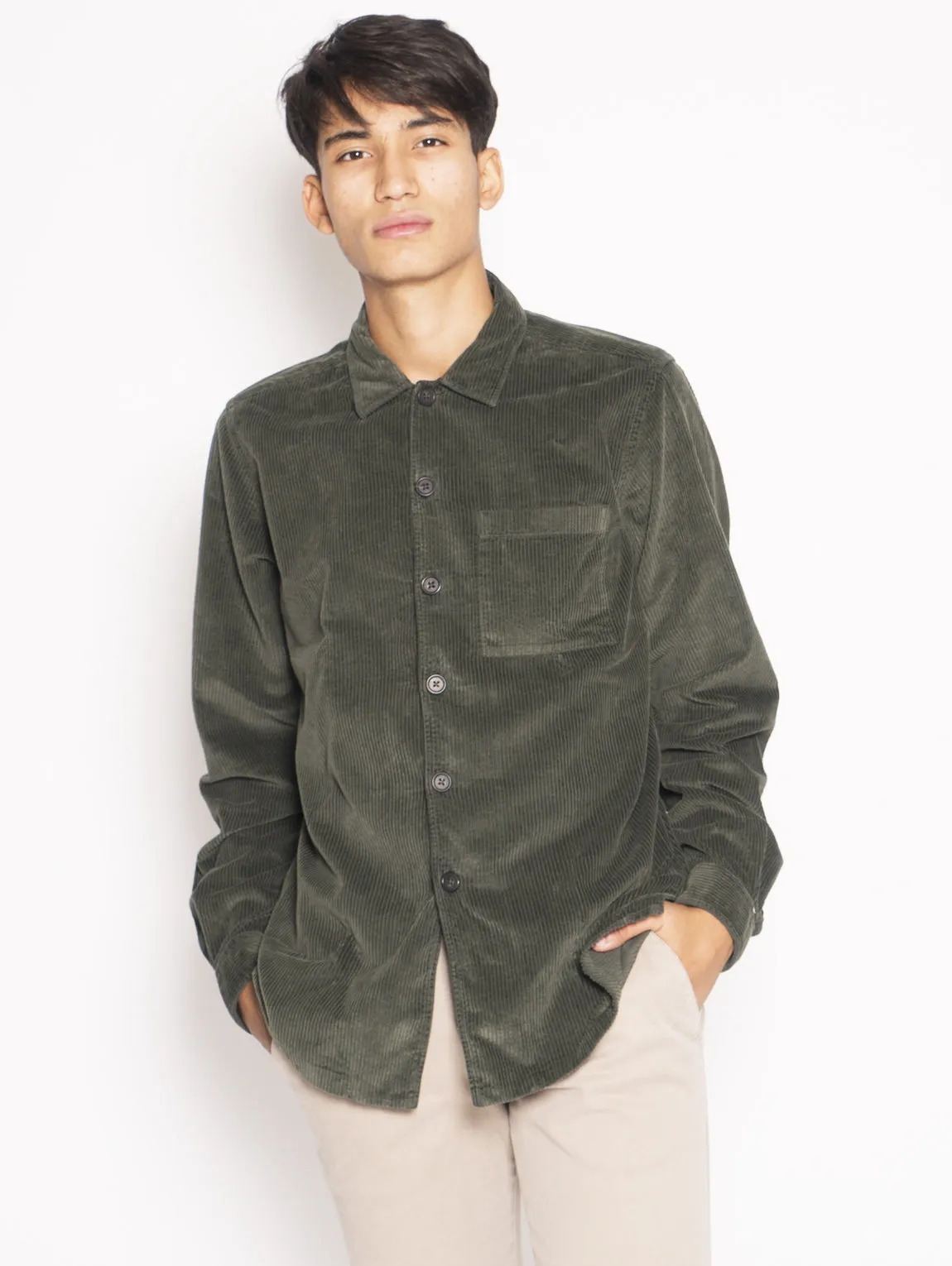 Giacca Camicia Heritage Verde