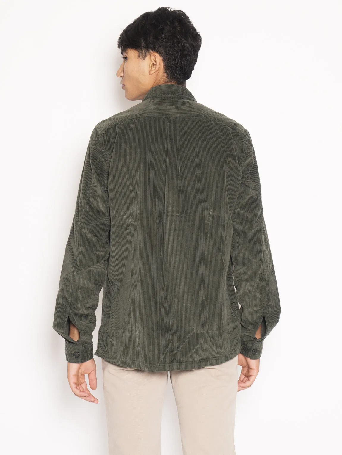 Giacca Camicia Heritage Verde