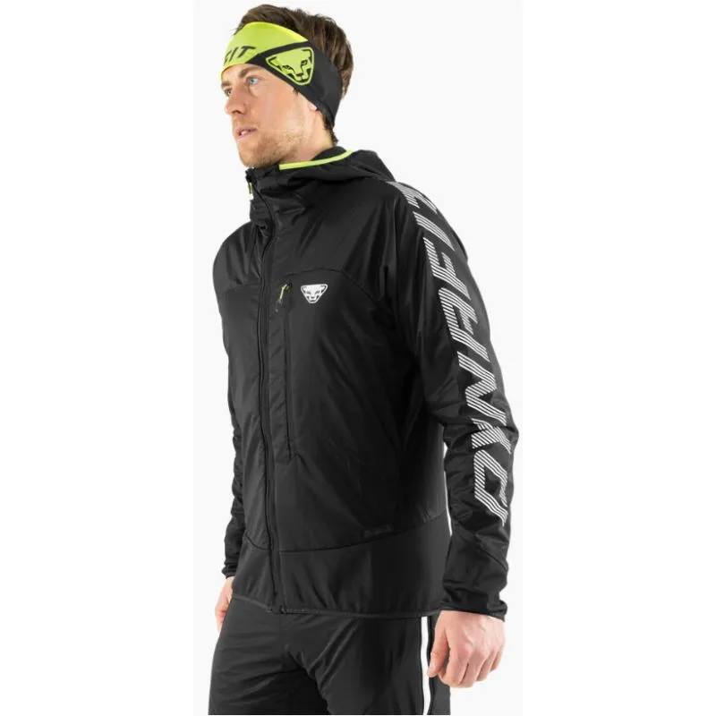 Giacca da sci alpinismo da uomo Dynafit DNA PTC ALPHA JKT M (nero out NEON YELLOW)