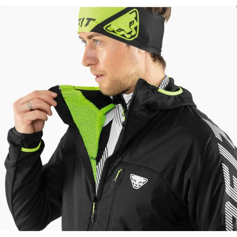 Giacca da sci alpinismo da uomo Dynafit DNA PTC ALPHA JKT M (nero out NEON YELLOW)