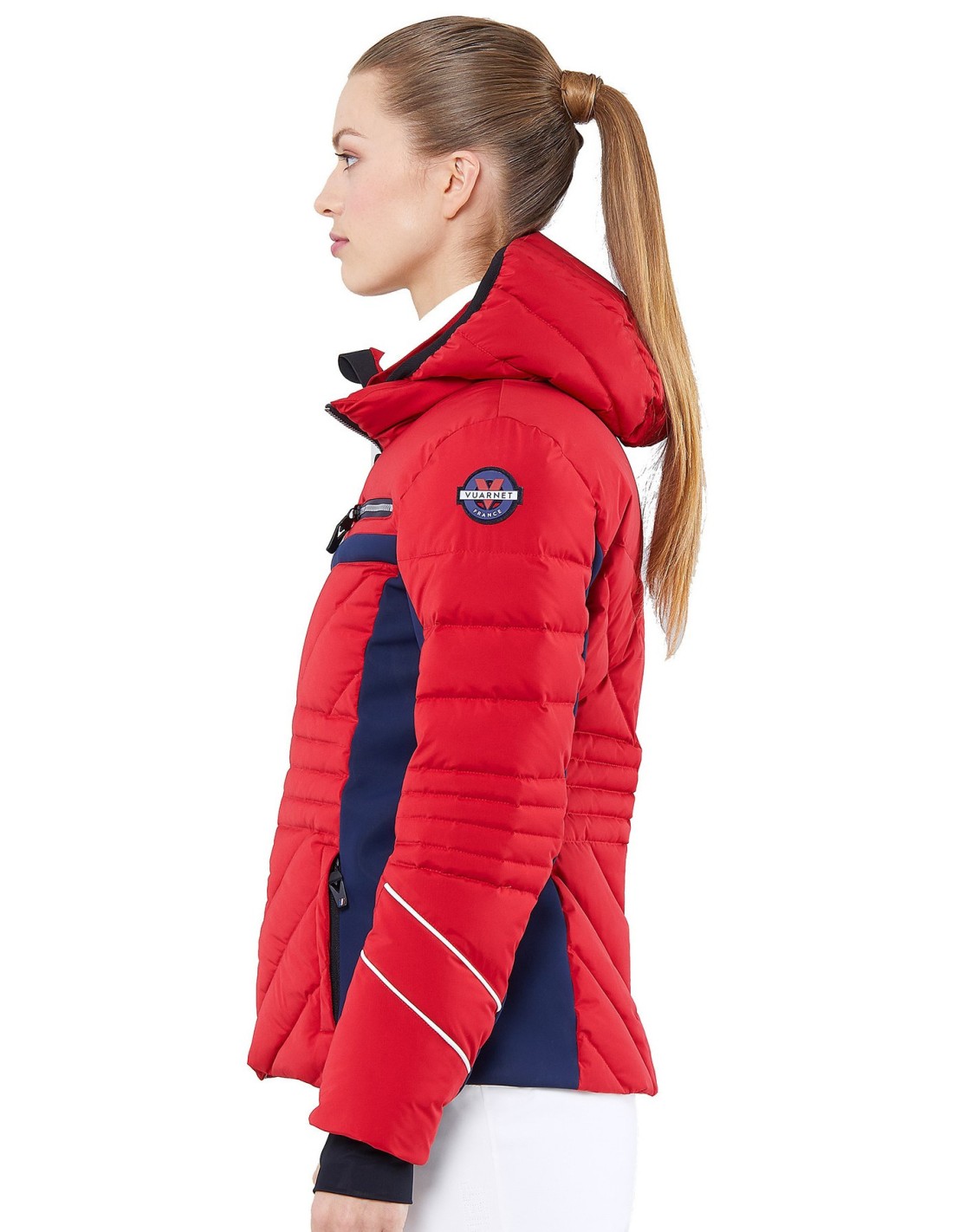 Giacca da sci Vuarnet Donna Piumino Jkt Miage Rosso