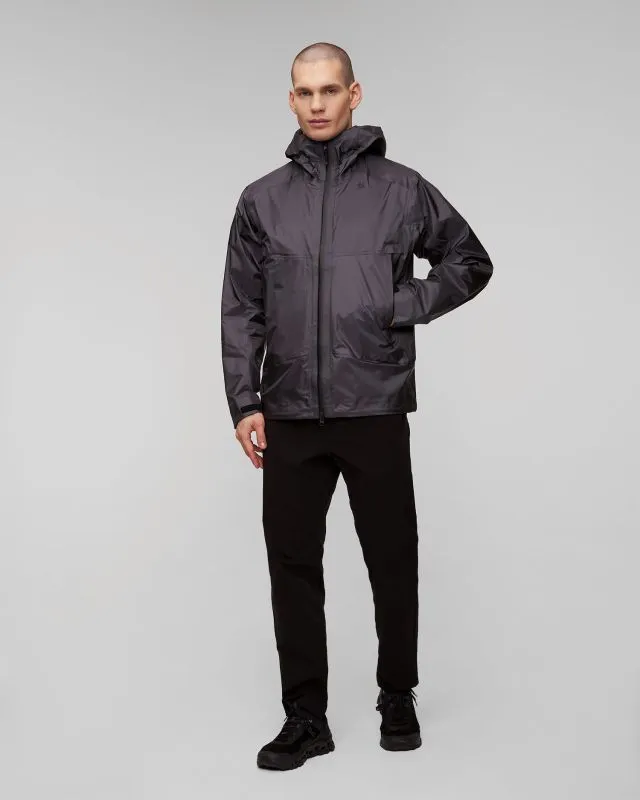 Giacca grigio scuro con membrana da uomo Goldwin GORE-TEX 3L Aqua Tect Jacket