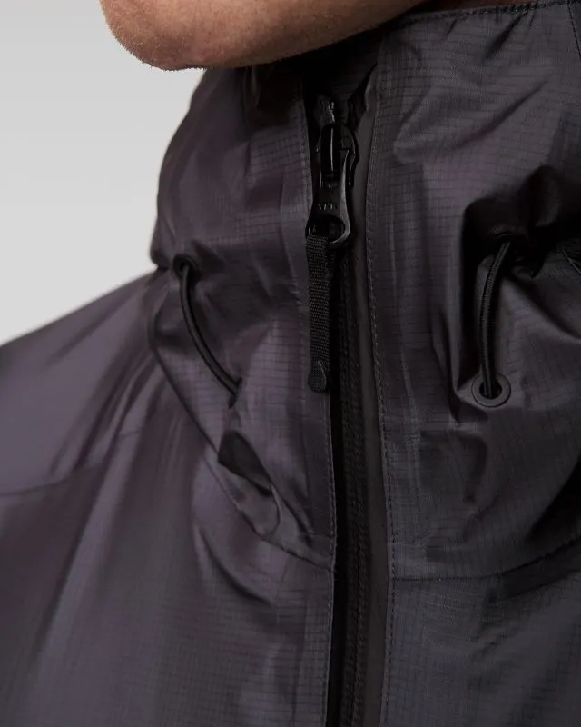 Giacca grigio scuro con membrana da uomo Goldwin GORE-TEX 3L Aqua Tect Jacket