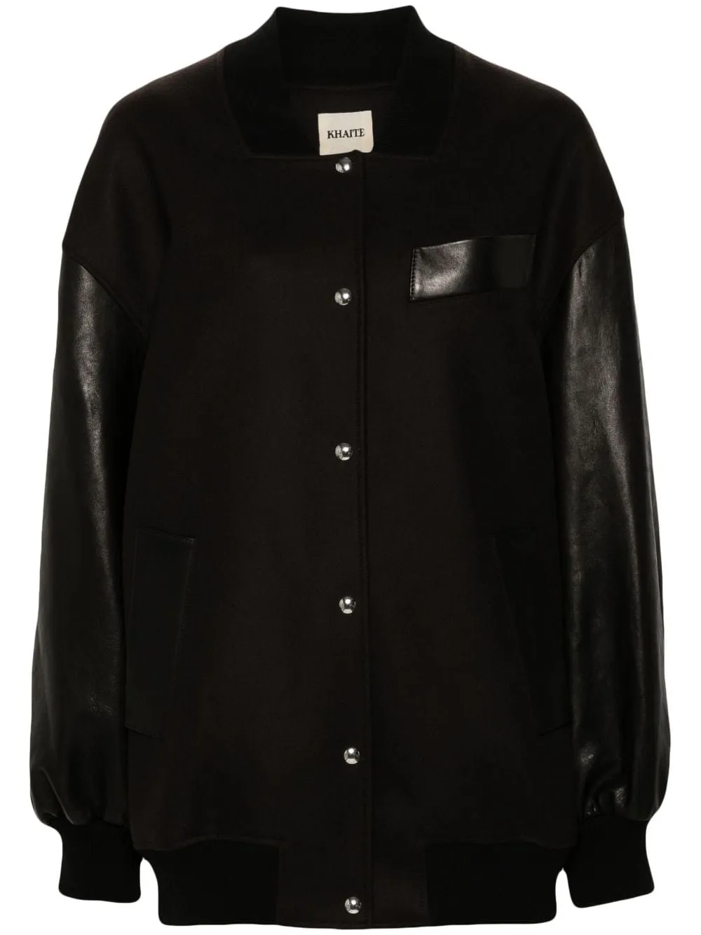 Giacca in pelle fabbie khaite
