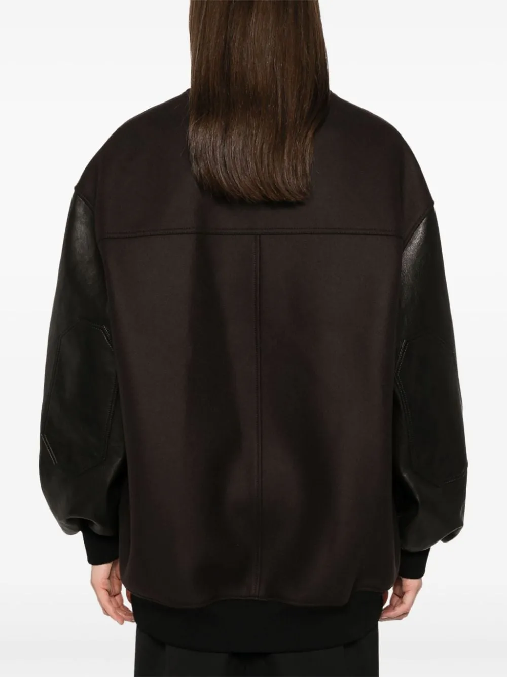 Giacca in pelle fabbie khaite