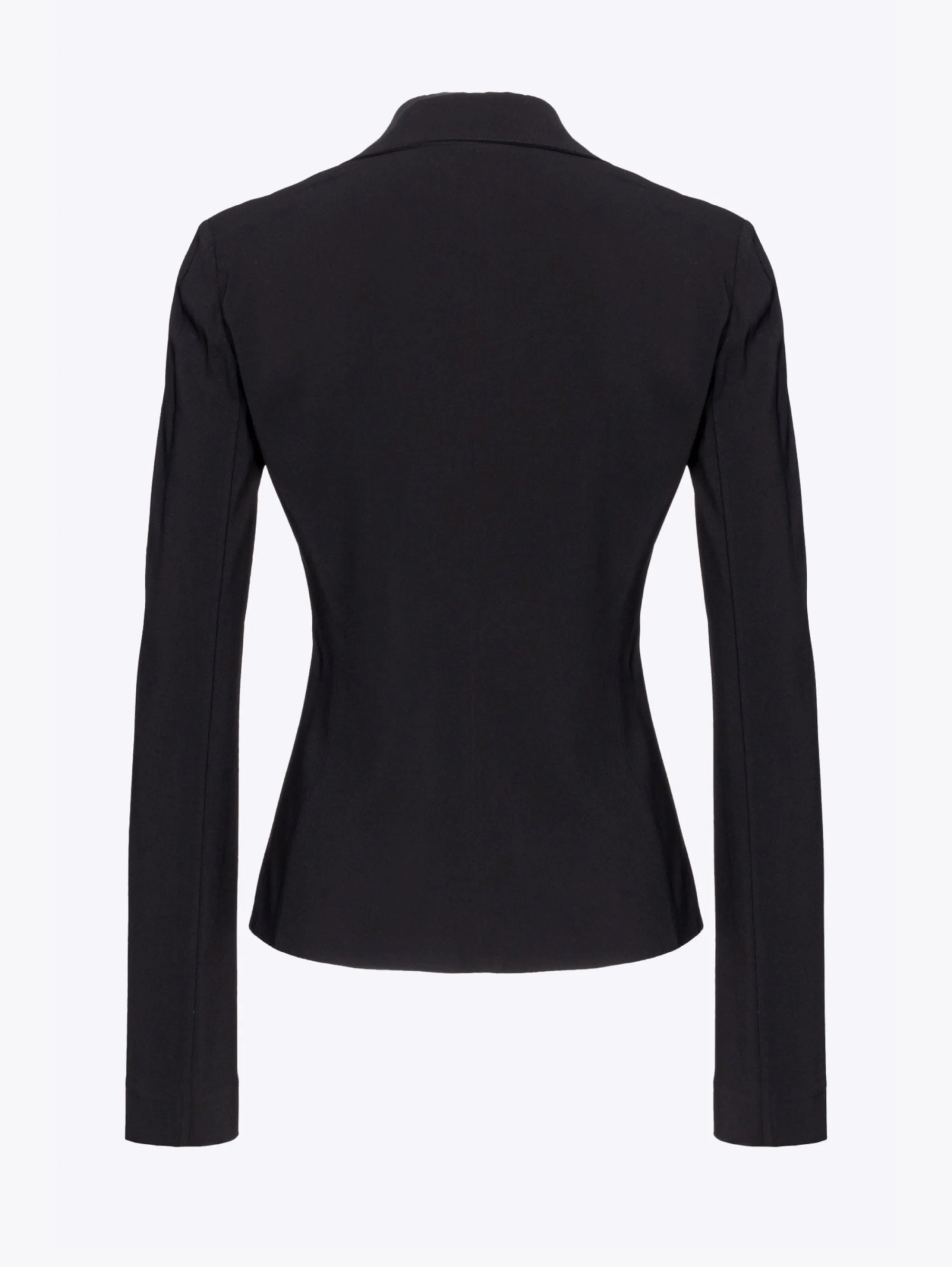 Giacca Stretch Aderente Nero