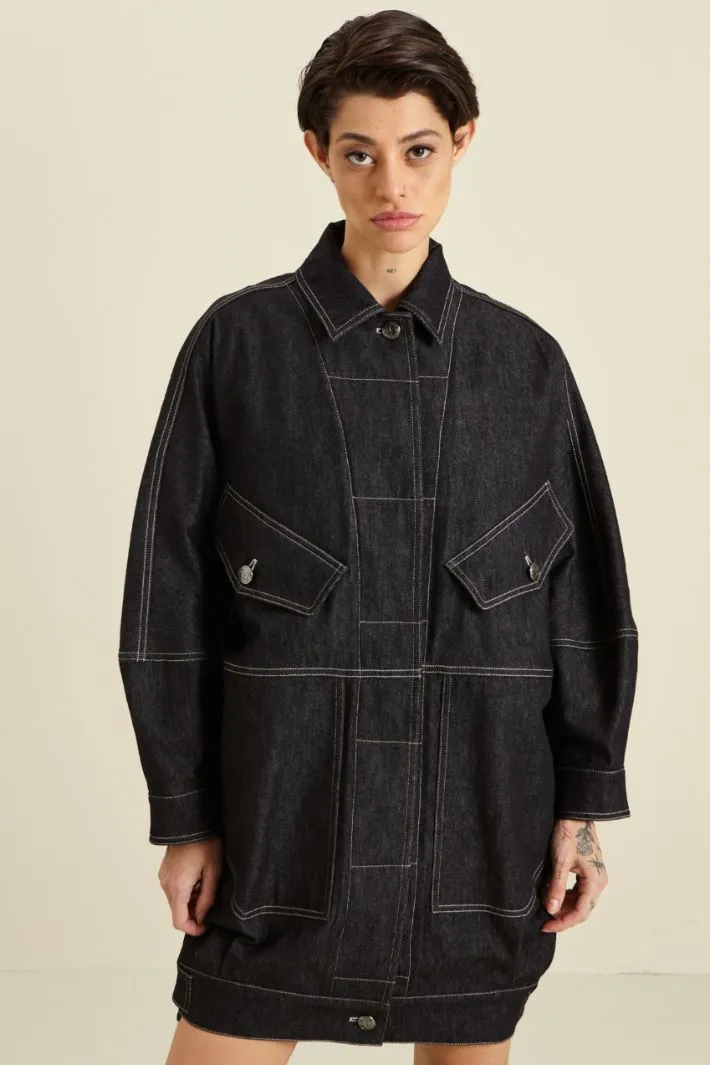 Giaccone in denim