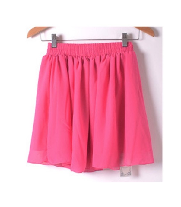 Gonna in chiffon Wanilla - Dream Shop