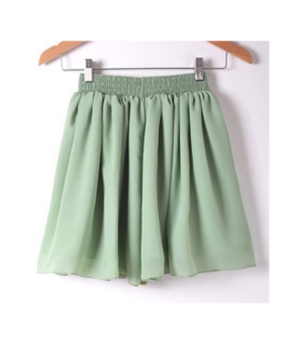 Gonna in chiffon Wanilla - Dream Shop