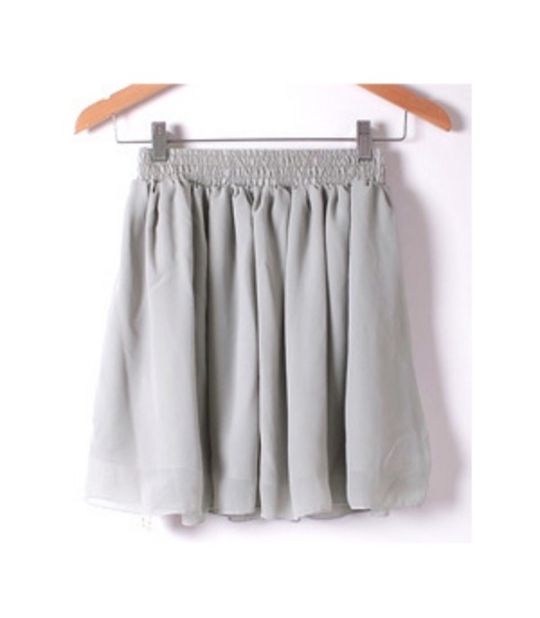 Gonna in chiffon Wanilla - Dream Shop