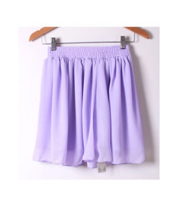 Gonna in chiffon Wanilla - Dream Shop