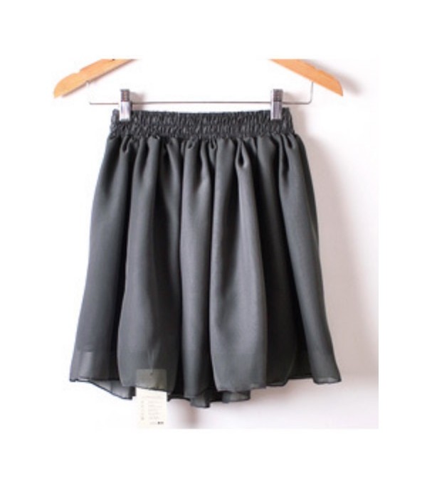 Gonna in chiffon Wanilla - Dream Shop
