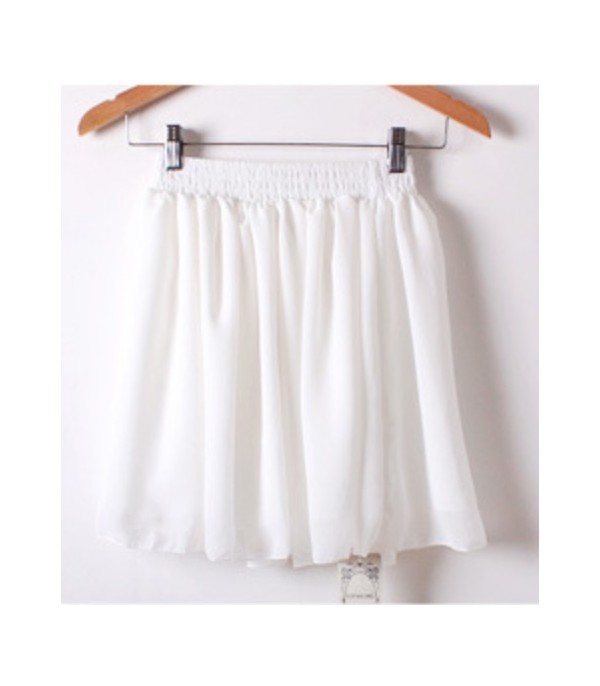 Gonna in chiffon Wanilla - Dream Shop