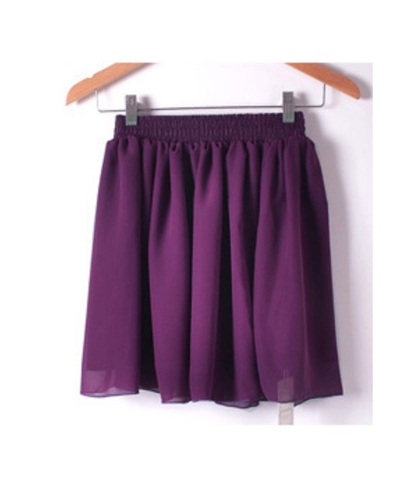 Gonna in chiffon Wanilla - Dream Shop