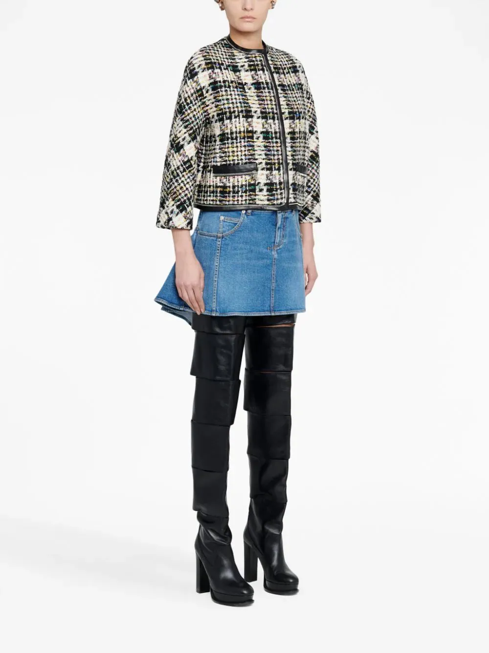 Gonna Svasata In Denim