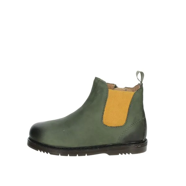 GRUNLAND  STIVALETTI BASSI PP0399-88 VERDONE