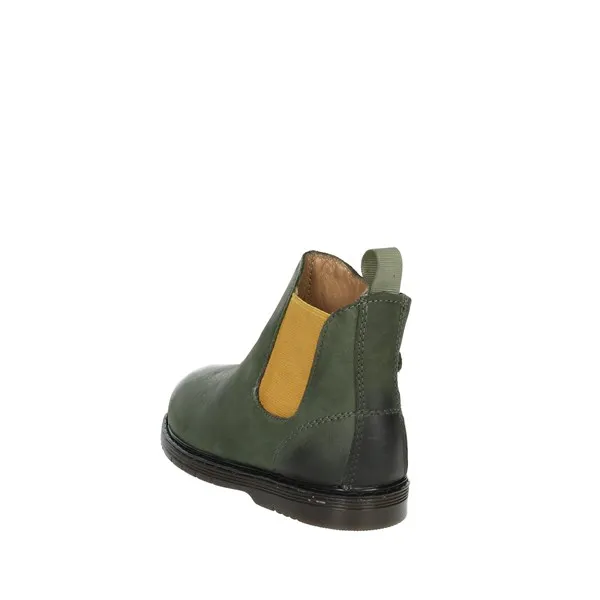GRUNLAND  STIVALETTI BASSI PP0399-88 VERDONE