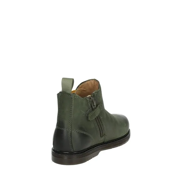 GRUNLAND  STIVALETTI BASSI PP0399-88 VERDONE