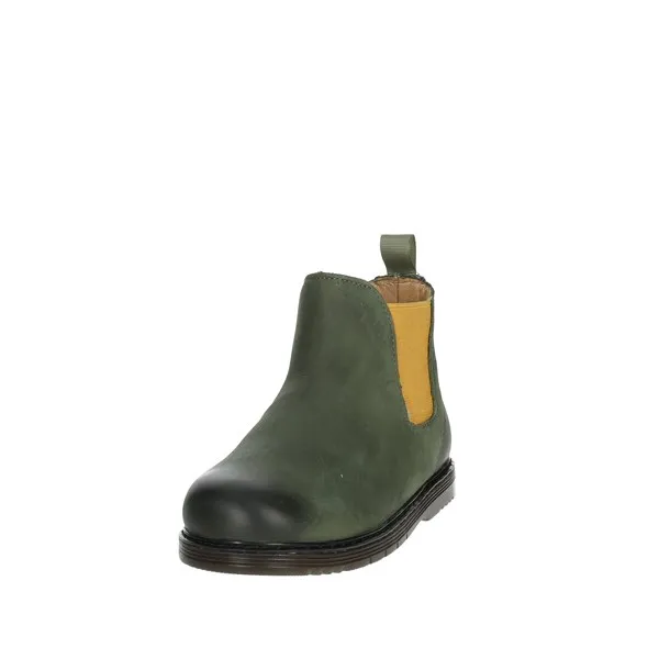 GRUNLAND  STIVALETTI BASSI PP0399-88 VERDONE