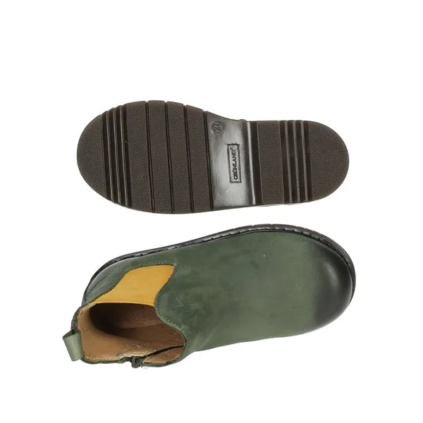 GRUNLAND  STIVALETTI BASSI PP0399-88 VERDONE