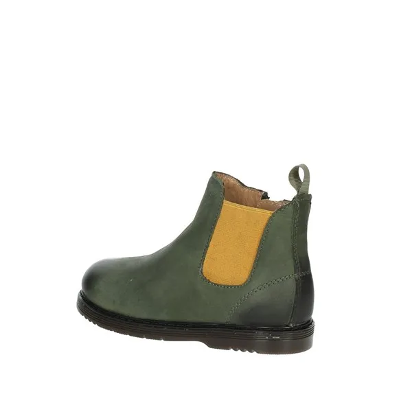 GRUNLAND  STIVALETTI BASSI PP0399-88 VERDONE