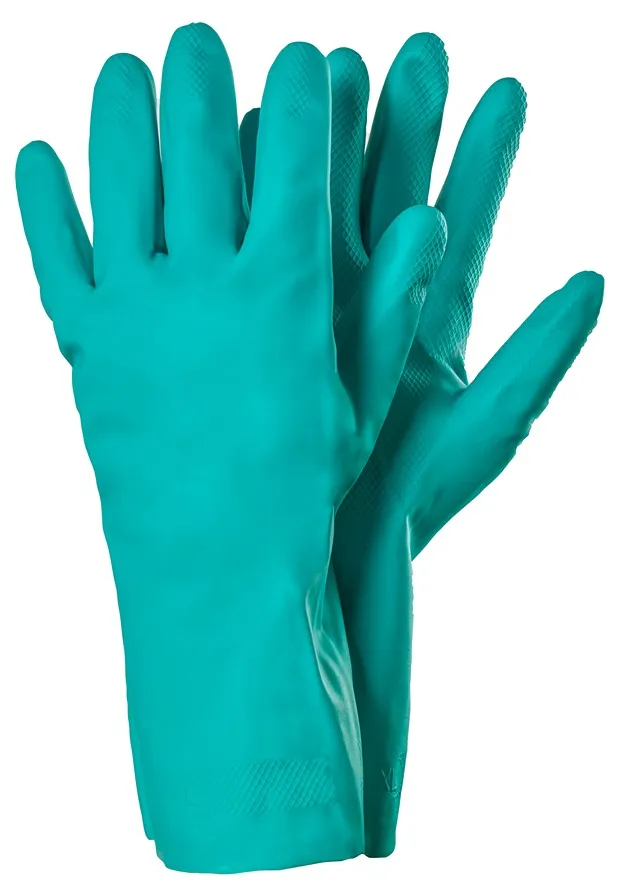 Guanti da lavoro Tegera TEGERA, Tg. 11, in Nitrile, col. Verde