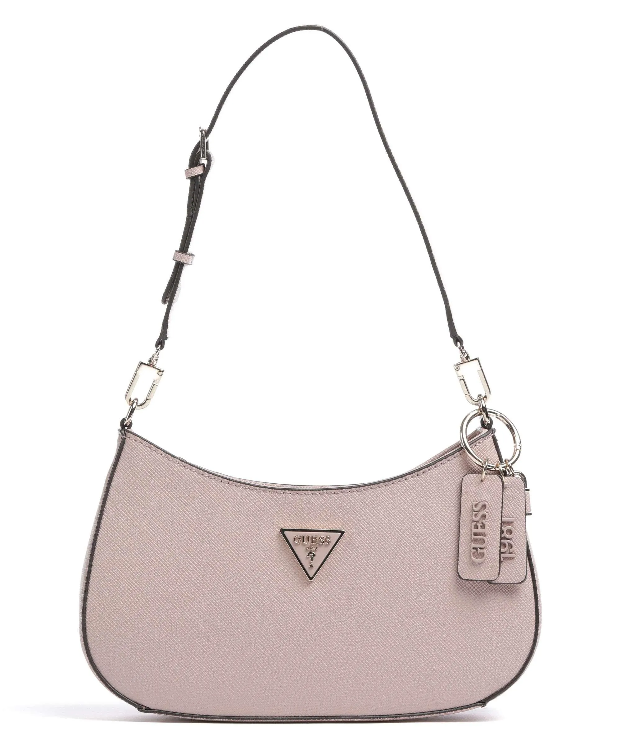  Guess Noelle Borsa a spalla pelle sintetica rosa antico  