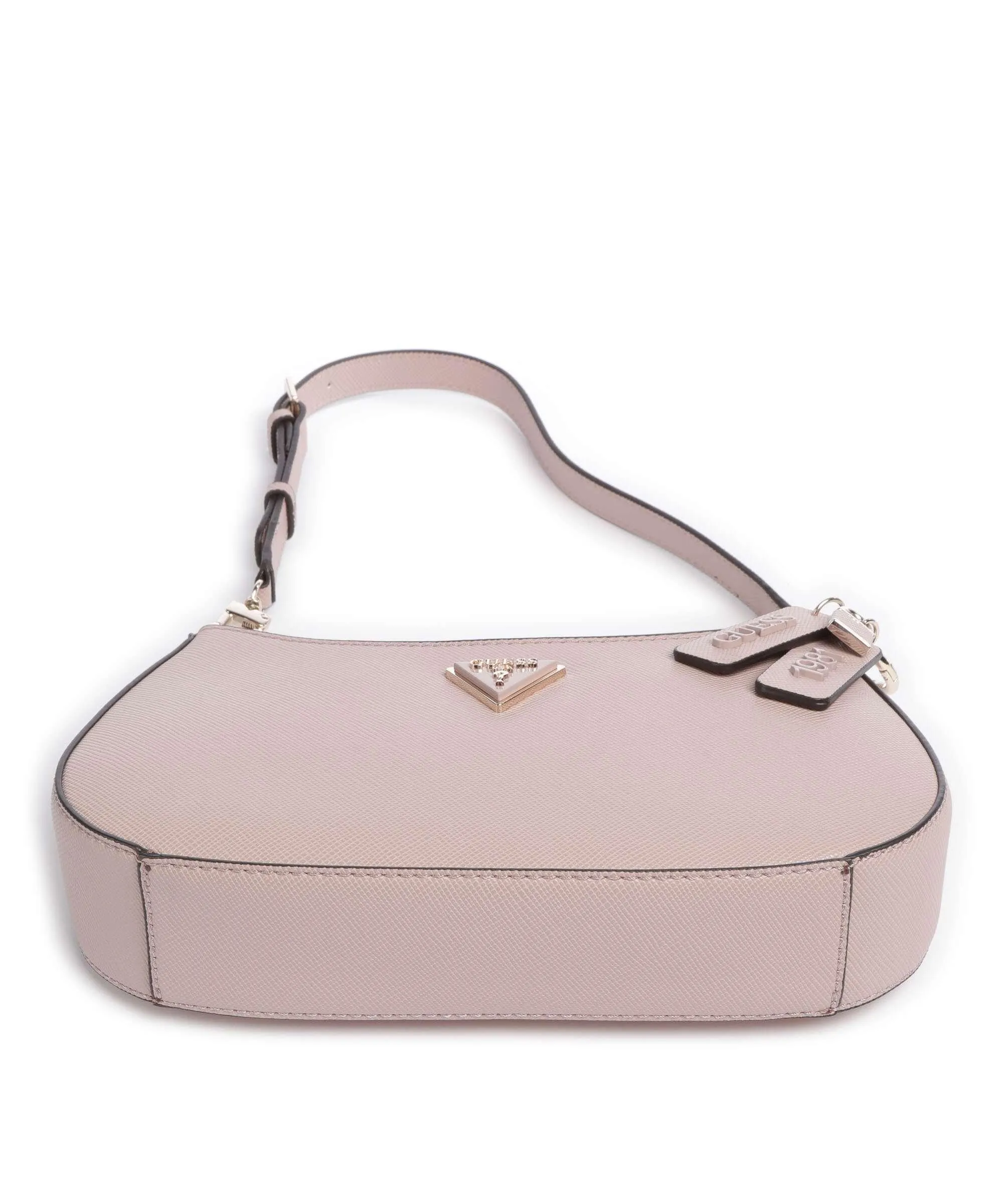  Guess Noelle Borsa a spalla pelle sintetica rosa antico  