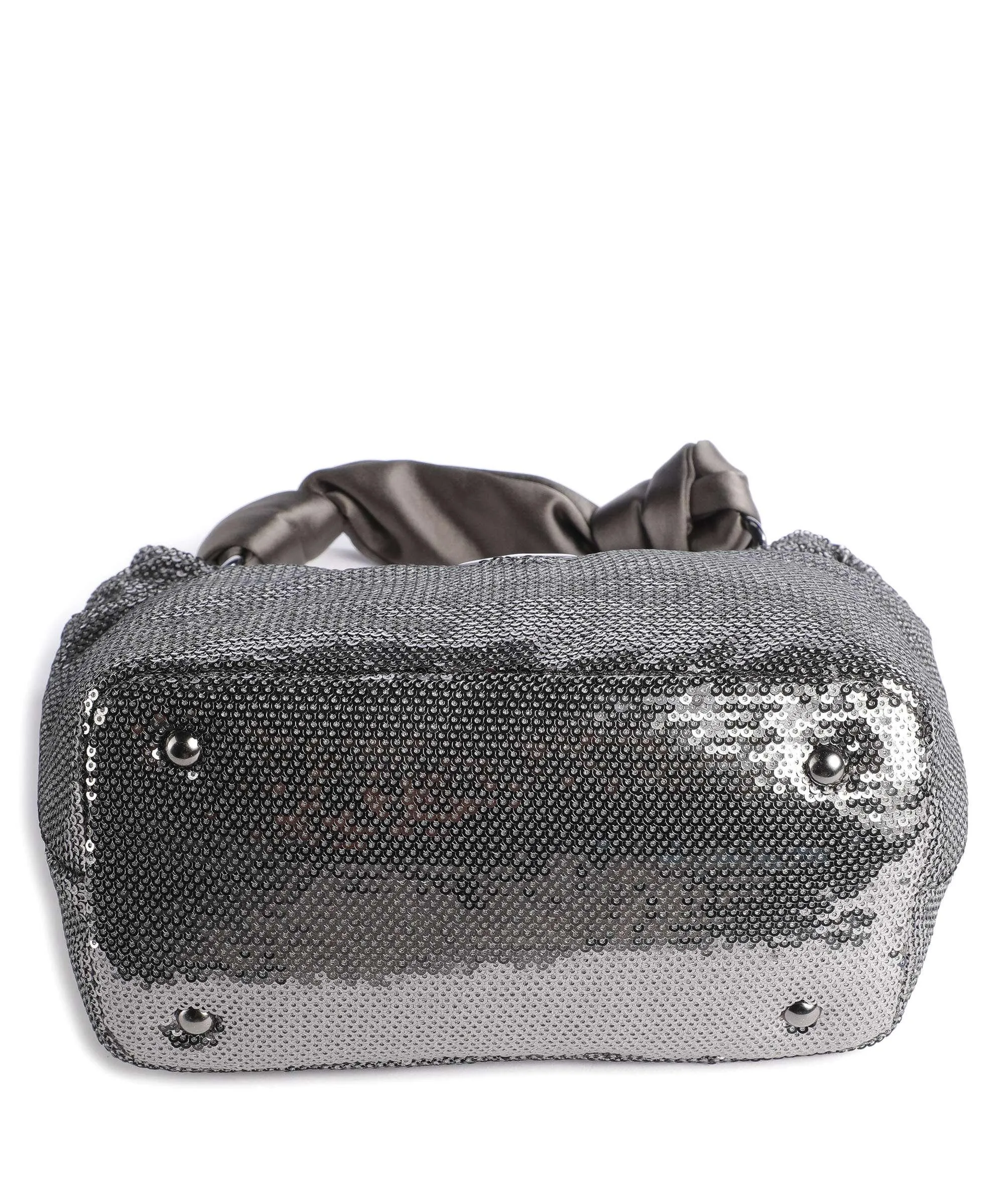  Guess Velina Borsa a tracolla poliestere argento  