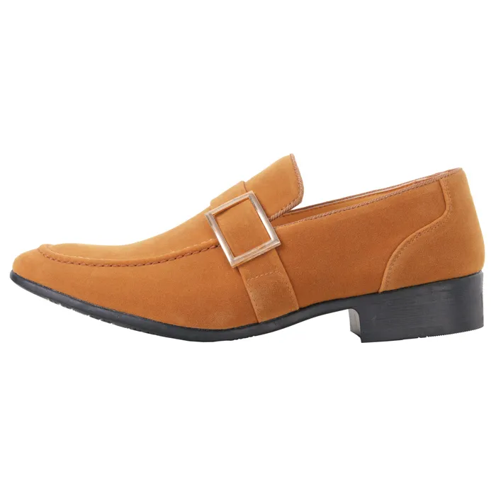 Henk ter Horst scarpa mocassino con chiusura a fibbia Cognac