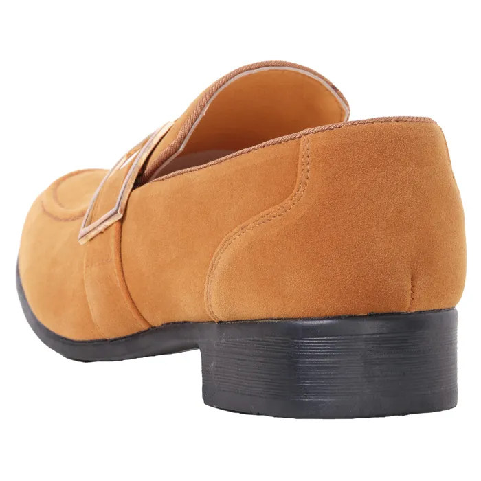 Henk ter Horst scarpa mocassino con chiusura a fibbia Cognac