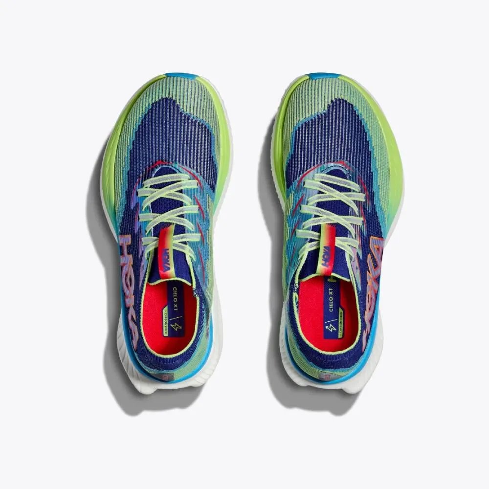 HOKA Unisex Cielo X1 - Evening Sky / Lettuce